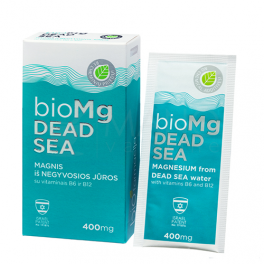 bioMg Dead Sea + vit B6 and B12 400mg N7