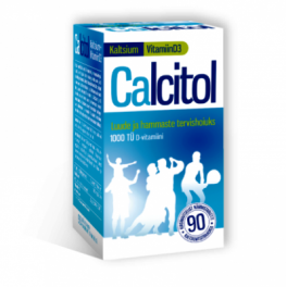 CALCITOL KALTSIUM ja Vit. D3 TAB N90