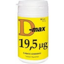 D-max Tbl 19,5mcg N90