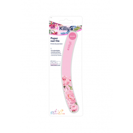 KillyS küüneviil 180/240 kumer Floralove roosa