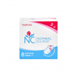 Normal Clinic tampoonid Normal (3 drops), 8 tk pakis