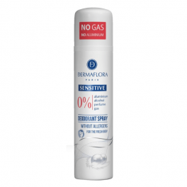 Dermaflora gaasivaba pihustatav deodorant Sensitive 50 ml