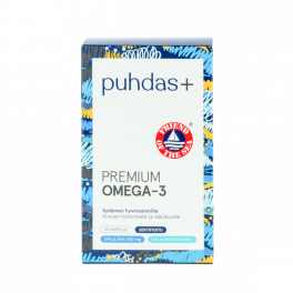 Omega-3, 90 kaps, Puhdas+