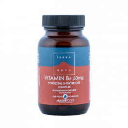 Vitamiin B6 (P5-P), 50 kapslit, Terranova, Vegan