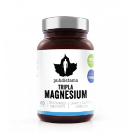 Tripla Magneesium, 60 kapslit, Puhdistamo