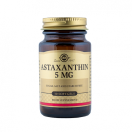 Astaksantiin antioksüdant, 30 kapslit, Solgar