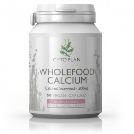 KALTSIUM, Cytoplan Wholefood Calcium, 60 kapslit