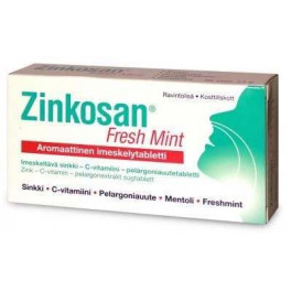 Zinkosan Fresh Mint tsingi imemistabletid, 20 tk