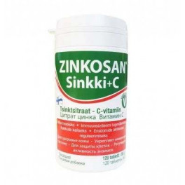 Zinkosan tsingi + C-vitamiini tabletid, 120 tk