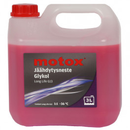 Motox Long life G13 jahutusvedelik lilla 100 % 3 l