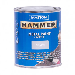 Hammer metallivärv sile hõbe 750 ml