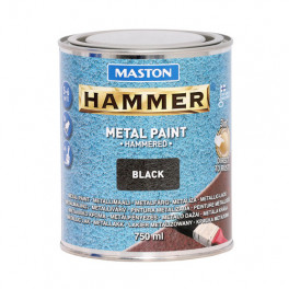 Hammer metallivärv vasaralakk must 750 ml
