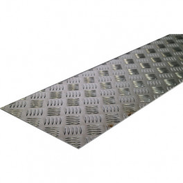 Alumiiniumplaat 2/3,5 x 250 mm 1,25 m