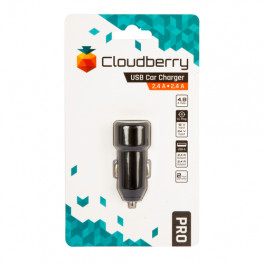Cloudberry 4,8 A autolaadija 2 x USB 2,4 A