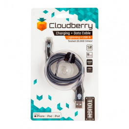 Cloudberry Rugged Lightning USB-kaabel 1,2 m, hall