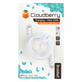 Cloudberry USB Type-C 3.1 - Lightning vastupidav andmekaabel