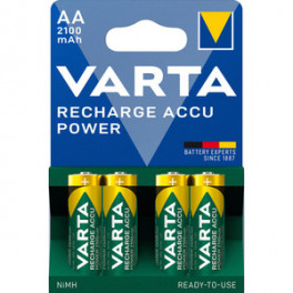 Varta Recharge Accu Power AA 2100 mAh akupatareid 4 tk