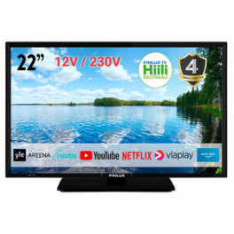 Finlux 22" Full HD Smart teler, 12 V / 230 V