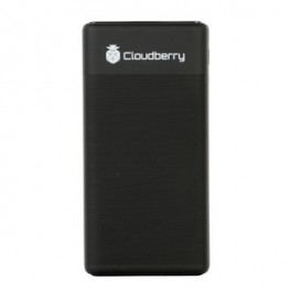 Cloudberry 15 000 mAh PD akupank, QC 3.0, 3 A, 2 x USB-A, 2,