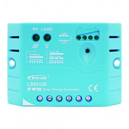 LS0512E Päikesepaneeli kontroller 5 A 75 W LED 12 V