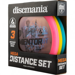 Discmania Mega Distance discgolfiketaste komplekt