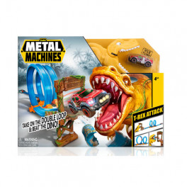 Metal Machines T-Rex Attack autoraja komplekt