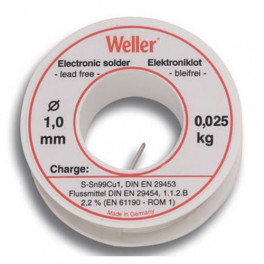 Weller® EL99 jootetina 1,0 mm 100 g