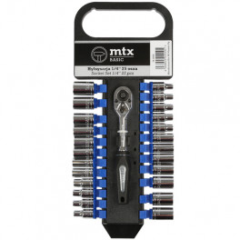 MTX Tools Basic 25-osaline padrunikomplekt, millimeetri- ja