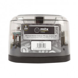 MTX Tools Basic 276-osaline terasest minipuurikomplekt