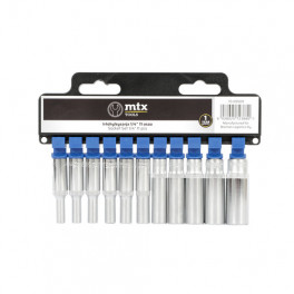 MTX Tools Basic 11-osaline padrunikomplekt, pikk, 1/4", 4—13
