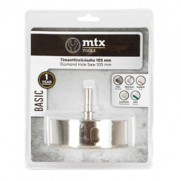 MTX Tools teemantkattega augusaag 105 mm