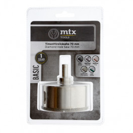 MTX Tools teemantkattega augusaag 70 mm
