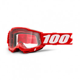 100% Accuri 2 Red sõiduprillid läbipaistev klaas