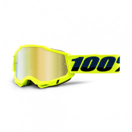 100% Accuri 2 Yellow sõiduprillid kuldne peegelklaas