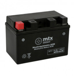 MTX Energy AGM-aku 12 V 10 Ah "MTX12A-BS" (P150 x L88 x K105