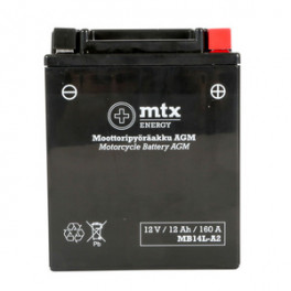 MTX Energy AGM-aku 12 V 12 Ah "MB14L-A2" (P134 x L90 x K166