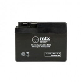 MTX Energy AGM-aku 12 V 2,3 Ah "MTX4A-BS" (P113 x L48 x K85