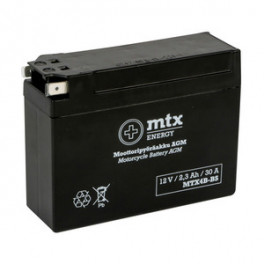 MTX Energy AGM-aku 12 V 2,3 Ah "MTX4B-BS" (P113 x L38 x K85