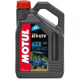 Motul ATV-UTV 10W-40 4T mineraalne mootoriõli 4 l
