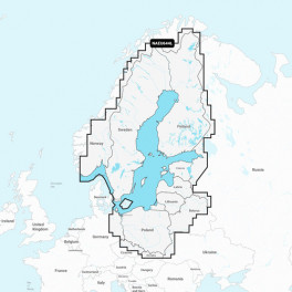 Navionics EU644L Läänemeri, Soome ja Rootsi siseveekogud