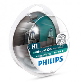 Philips XTremeVision H1-pirnipaar +130%