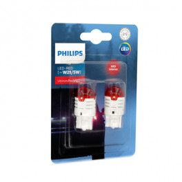 Philips Ultinon Pro3000 W21/5 LED-pirnipaar punane