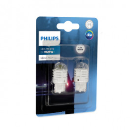 Philips Ultinon Pro3000 W21 LED-pirnipaar valge