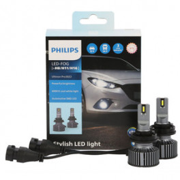 Philips Ultinon Pro 3022 LED-pirnid, H8/H11/H16, 2 tk