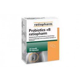 Probiotics +b Ratiopharm Caps 390mg N30