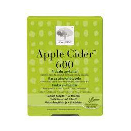 Apple Cider Tbl 600mg N60
