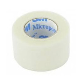 Micropore Rullpl. 1,25cm*9,1m Valge