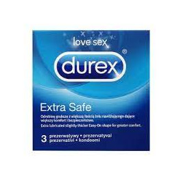 Kondoom Durex Extra Safe Play N3