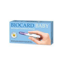 Biocard Baby Eriti Varajane  Rasedustest-pliiats N1