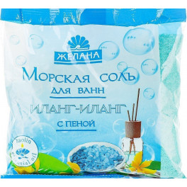  Соль для ванн с пеной и каолином иланг-иланг 500 г